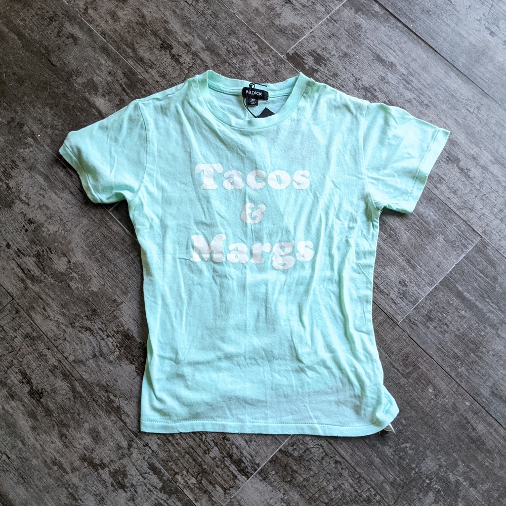 WILDFOX Tacos & Margs Short Sleeve Graphic Tee
